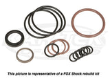 Fox 3.0" Three Tube Bypass Shock Viton O-Ring Rebuild Kits For 7/8" Shaft With 2.5" Reservoir