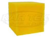 Fuel Safe Universal Yellow Fuel Cell Foam Block 6x6x6