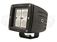 Optilux Cube 4 LED Driving Lamp Kit Driving Beam - Pair Kit