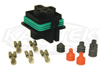 Hella Weatherproof Mini Relay Connector Kit Kit for 5 Pin weatherproof mini relays