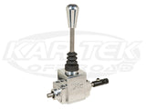 Jamar Performance Pro-X Short 11.5" Polished Billet Aluminum 4 Speed Shifter With Reverse Lockout