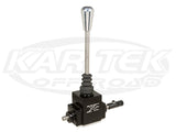 Jamar Performance Pro-X Short 11.5" Black Billet Aluminum 4 Speed Shifter With Reverse Lockout