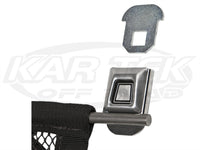 Jaz Products Deluxe Push Button Seat Belt Style Latch Window Net Mounting Kit 28