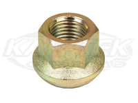 Gold 14mm-1.5 Ball Seat Open End Nut For 5 Lug Centerline, BTR, EMPI Race Trim, Method Race Wheels