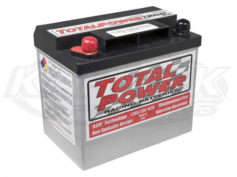 Total Power 1200 Series 1200 Cranking Amps Direct Replacement For Airborne Pro Series