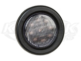 2" Round LED Clear Lens Clear w/ Amber LEDS