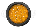4" Round LED Tail Light Amber