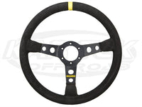 MOMO Mod 07 Rally Steering Wheel 350mm Dia. x 70mm Dish Suede