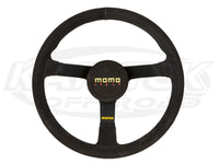 MOMO Mod N38 Stock Car Steering Wheel 380mm Dia. x 87mm Dish, w/ Stripe