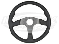 MOMO Race Steering Wheel 350mm Dia. x Flat Dish Silver