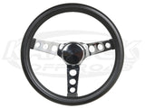 EMPI 3-Spoke Classic Steering Wheel 12" Dia. x 3-1/2" Dish