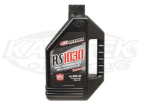 Maxima RS1030 Synthetic Race Grade Motor Oil 10W-30, 1 Quart Bottle