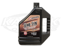 Maxima Semi-Synthetic Motor Oil SAE 20W-50 20w-50, 1 Quart Bottle