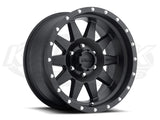 Method 301 The Standard Wheels - Matte Black 15" x 7", 5 x 4.5" pattern