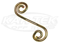 Quarter Turn Panel Fastener #5 S-Springs Fits Tabs That Are 1 Inch Center To Center