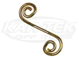 Quarter Turn Panel Fastener #6 S-Springs Fits Tabs That Are 1-3/8 Inch Center To Center