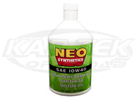 Neo Synthetics High Performance 10W40 Engine Oil 10W-40 1 Quart Bottle