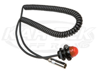 Push To Talk - Panel Mount Male Connector & Coil Cord