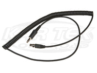 Headset to Intercom Adapter Coil Cord 3ft. Coil Cord, 5 Pin to 4 Pin