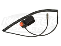 Push To Talk Button - Heavy Duty Velcro Mounted With Cord & 3 Pin TA Connector