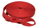 1" Woven Tow Ropes 30ft. Red