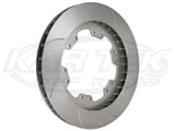 14" Vented Directional Rotors for ProAm Hubs 12 x 8" Bolt, 1.25" W, Left