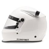 Pyrotect Small Ultra-Sport Mid Forced Air Duckbill SA2020 White Helmet