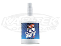 Red Line Synthetic 5W20 Motor Oil 5W-20 1 Quart Bottle