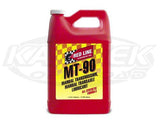 Red Line Synthetic MT-90 75W90 GL-4 Gear Oil 75W-90, 1 Gallon Jug