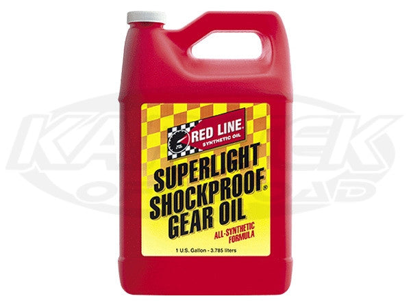 Red Line Superlight ShockProof 70W90 Gear Oil 70W-90, 1 Quart Bottle