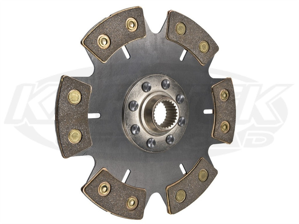 200mm 6 Puck Clutch Discs VW 13/16x24 Spline