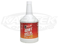 Red Line Synthetic 40WT Race Oil - SAE 15W-40 15W-40 1 Quart Bottle