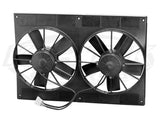 Dual 11" Paddle Blade High Performance Fans Puller
