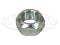 Grade 8 Fine Thread 5/16-24 Stover Lock Nut Silver Zinc Plated