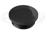 2-1/2" Threaded Remote Fill Cap Black