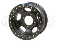 Robby Gordon Off Road UTV Race Beadlock Wheel 15x6.5 size, 4-156mm bolt pattern, -24mm offset