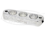 Universal Billet 3 LED Rock/Dome Light Pod For 1-3/4" to 2" Dia. Tubing