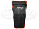 PRP Polaris RZR 1000 Center Bag Carbon FIber with Orange Piping
