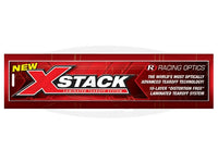 HJC/Simpson XStack Tearoffs, 10 Layer Banana Clear