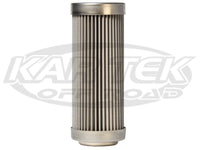 Aeromotive 100 Micron Stainless Steel Filter Element 4-1/2