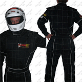 Racegear WA Single layer Black Small Racesuit - SFI 3/2A/1