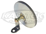 Kartek Offroad 6" Convex Round Mirror With Stainless Steel Back Fits PRM1000MB, PRM1500MB, PRM1750MB