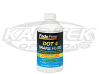 Master Products DOT 4 Brake Fluid 354ml Bottle Typical Boiling Point 311 Degrees Wet 446 Degrees Dry