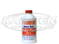 Master Products DOT 3 Brake Fluid 355ml Bottle Typical Boiling Points 284 Degrees Wet 401