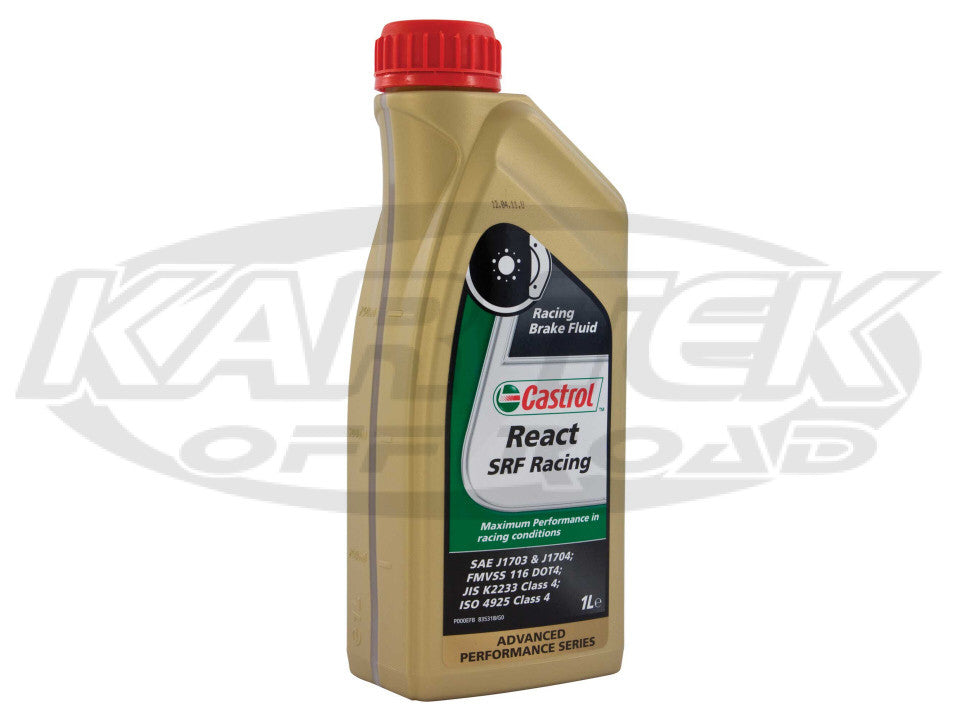 Castrol React Performance DOT 4 Synthetic Brake Fluid - 2 Litres (2L Castrol React Performance DOT 4 Synthetic Brake Fluid - 2 Litres (2L