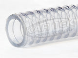 Wire Reinforced Clear 1-1/2" Inside Diameter Fill Hose 3/16" Thick 1-7/8" Outside Diameter