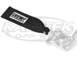 Crow Enterprizes Replacement Black Quick Release Seat Belt Latch Tether Guard