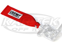 Crow Enterprizes Replacement Red Quick Release Seat Belt Latch Tether Guard