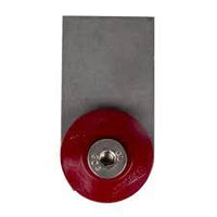 AutoFab Body Panel Mounting Tab With Red Urethane Washer, Allen Bolt And Nyloc Nut