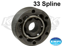 EMPI Stage 1 Porsche 934 CV Joint For 33 Spline Axles With 4130 Chromoly Cage Uses 1/2